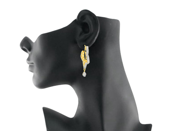 Stunning Fascinating Bali Style Hearts Joints Earrings Cu- BBETGH52-01A--M - TrainingDays
