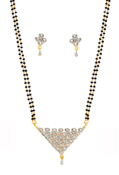 Touchstone Gold & Rhodium Mangalsutra Set- BBPSG822-01A--M - TrainingDays