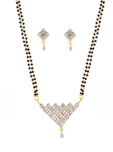 Touchstone Gold & Rhodium Mangalsutra Set- BBPSG824-01A--M - TrainingDays