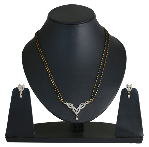 Beautifully Crafted White Cubic Zircons Bead Strings Man- BBPSGA01-01A--M - TrainingDays