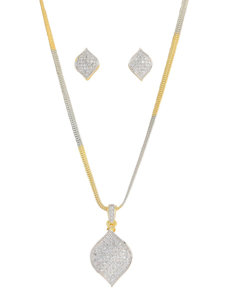 Excellently Crafted Pretty Look Pendant Cubic Zircons Bra- BBPSGA03-01A--M - TrainingDays
