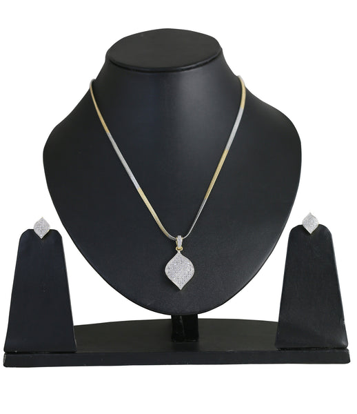 Excellently Crafted Pretty Look Pendant Cubic Zircons Bra- BBPSGA03-01A--M - TrainingDays
