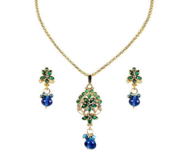 Touchstone Gold Pendant Set - DGPS-544-01AW-Y - TrainingDays