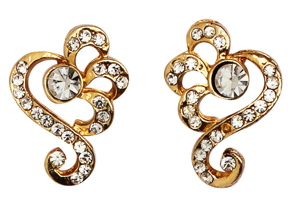 Touchstone White Austrian Diamond Earring - FGETA082-01A--Y - TrainingDays