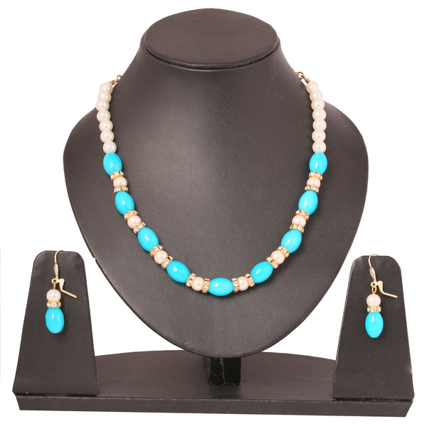 Rhinestone Necklace Set By Touchstone - GMNS-314-03A--Y - TrainingDays