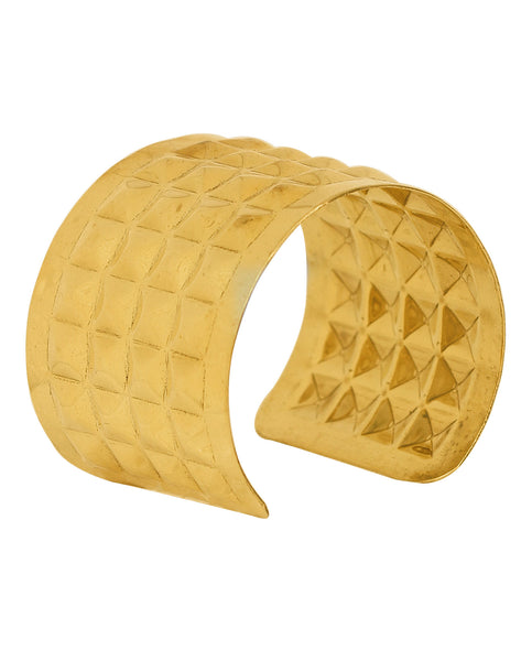 Gold Plated Bangle By Touchstone- KRBR-980-01---- - TrainingDays