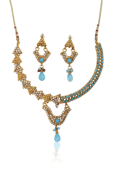 Gold-plated Necklace Set By Touchstone - MENS-A44-01AT-Y - TrainingDays