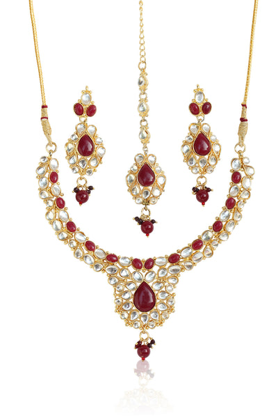Touchstone Gold Necklace Set - MENSEA11-01AR-G - TrainingDays