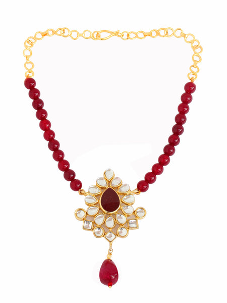 Touchstone Maroon Trendy Kundan Look Bajuband- PWBJL001-02KR-Y - TrainingDays